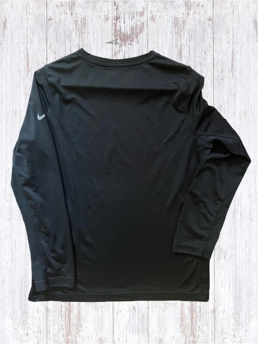 Nike Women’s Dri-Fit Black Performance Long Sleeve Athletic Training Shirt XL